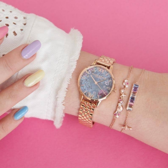 OLIVIA BURTON Accessories - OLIVIA BURTON UNDER THE SEA ROSE GOLD WATCH